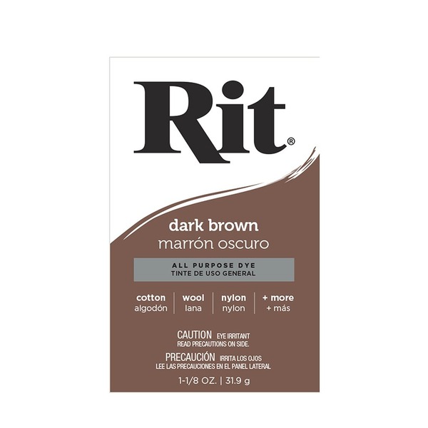 Rit: Powder Dye, 31.9g, Dark Brown