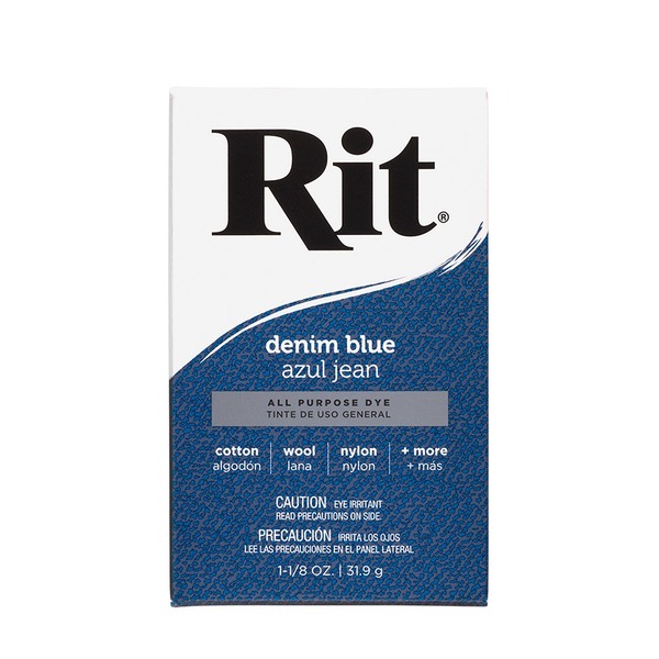 Rit: Powder Dye, 31.9g, Denim Blue