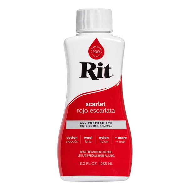 Rit: Liquid Dye, 236ml, Scarlet