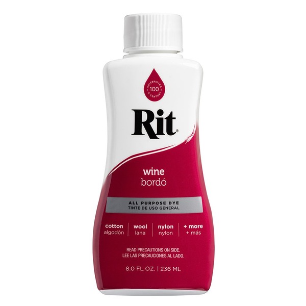 Rit: Liquid Dye, 236ml, Wine