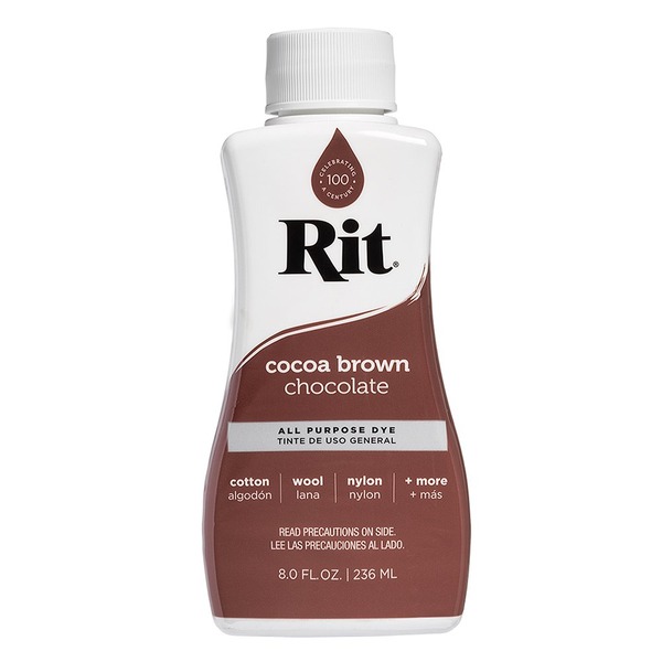Rit: Liquid Dye, 236ml, Cocoa Brown
