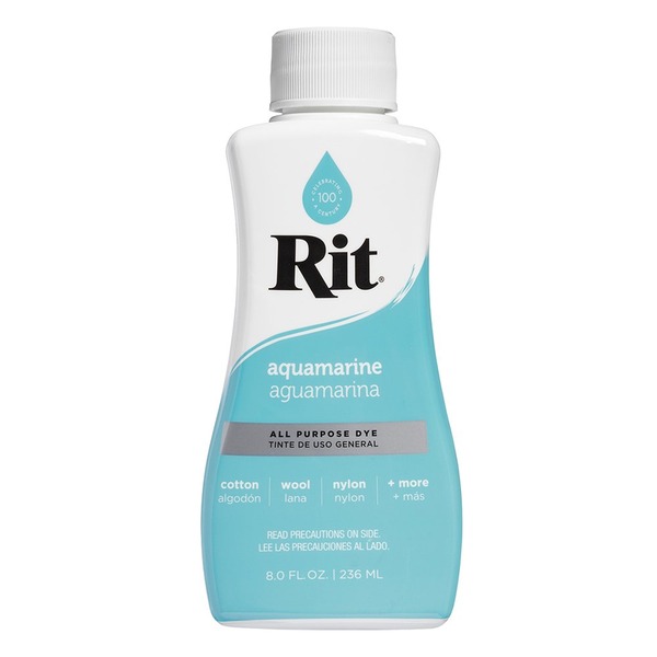 Rit: Liquid Dye, 236ml, Aquamarine