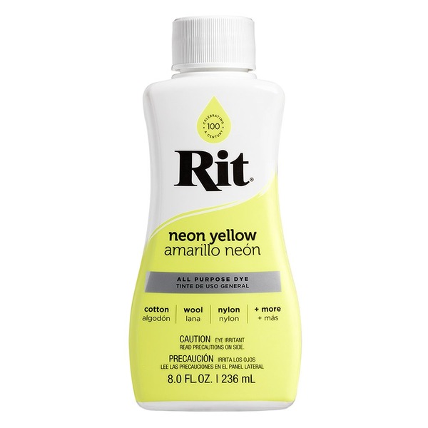 Rit: Liquid Dye, 236ml, Neon Yellow
