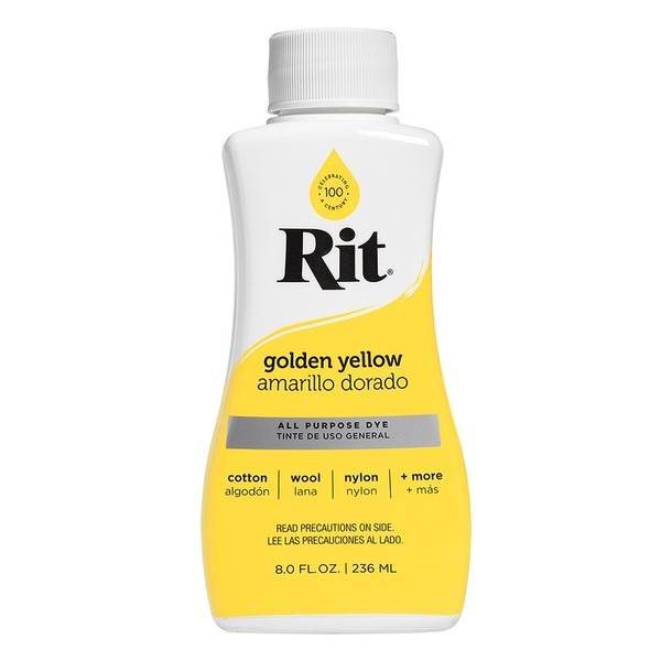 Rit: Liquid Dye, 236ml, Golden Yellow