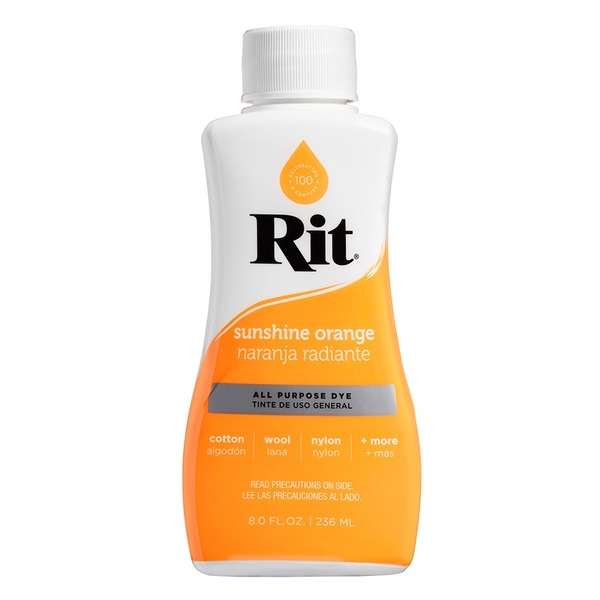 Rit: Liquid Dye, 236ml, Sunshine Orange