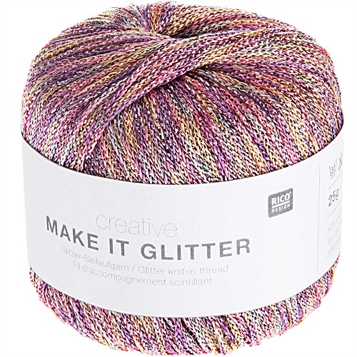 Rico: Creative, Make it Glitter, 001, Pastell