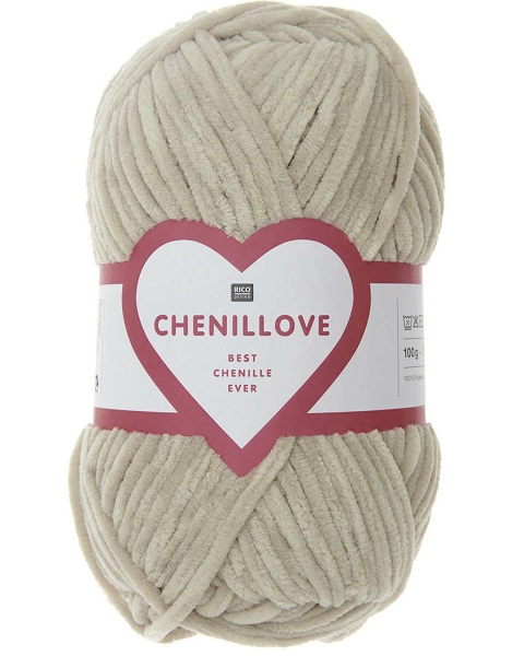 Rico: Chenillove, 002, Ecru