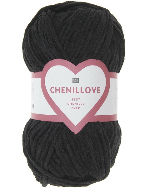 Rico: Chenillove, 014, Black
