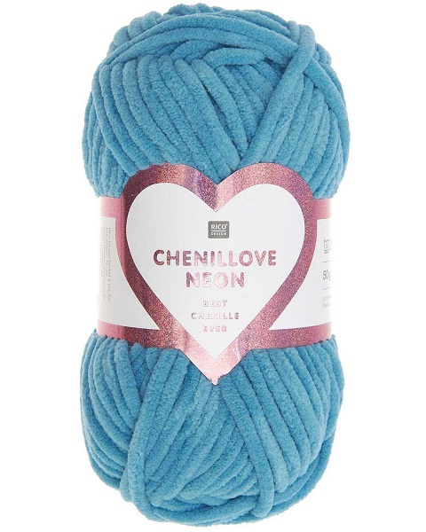 Rico: Chenillove, 008, Neon Blue