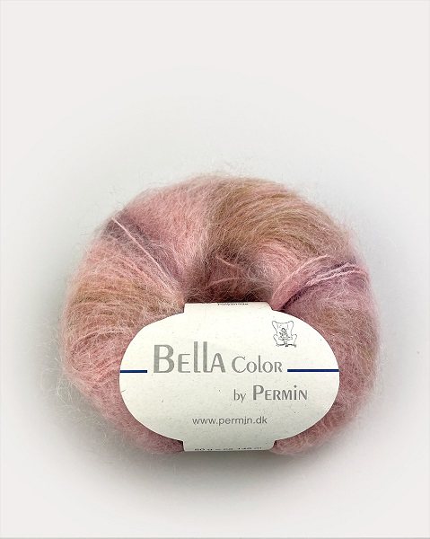 Permin: Bella Color, 66, Rose/Oliven