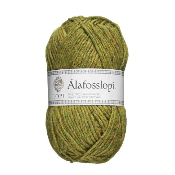 Istex: Alafosslopi, 9965, Chartreuse green heather
