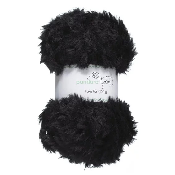 PY: Fake Fur, 323404, Svart
