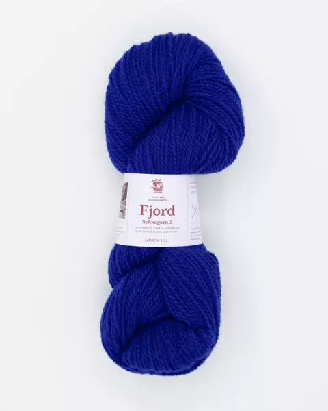 Hillesvåg: Fjord, 518, kobolt blå