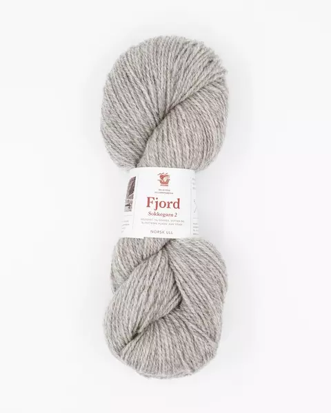 Hillesvåg: Fjord, 584, melert lys brun