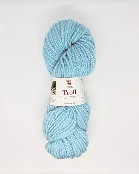 Hillesvåg: Troll, 760, lys blåturkis