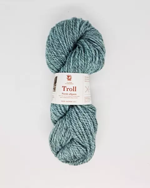 Hillesvåg: Troll, 7060, lys blåturkis