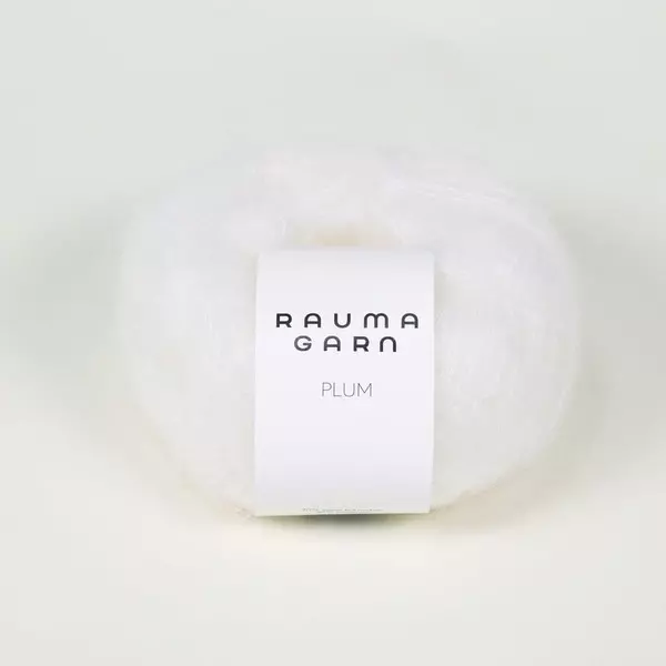 Rauma: Plum, 001, Hvit
