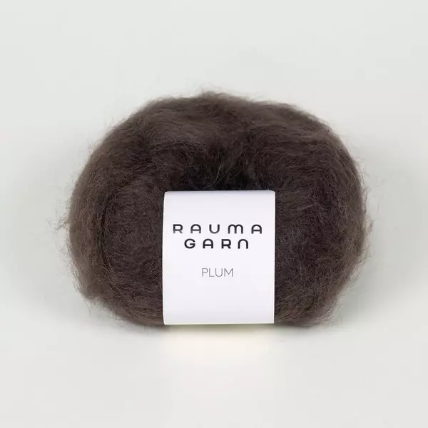 Rauma: Plum, 080, Mørk brun