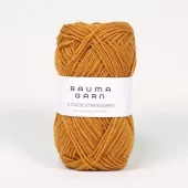 Rauma: 3-tr. Strikkegarn, 146, Okergul