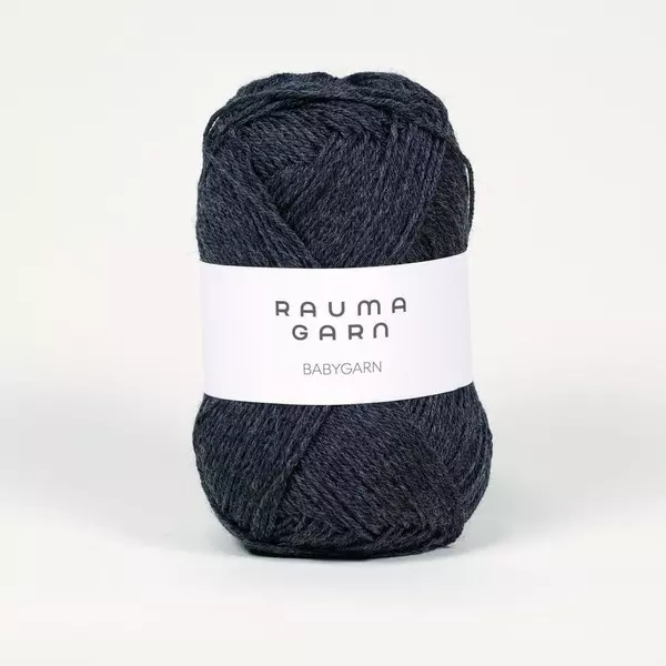 Rauma: Babygarn, 14, Koksgrå