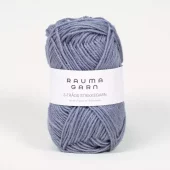 Rauma: 3-tr. Strikkegarn, 1287, Blågrå