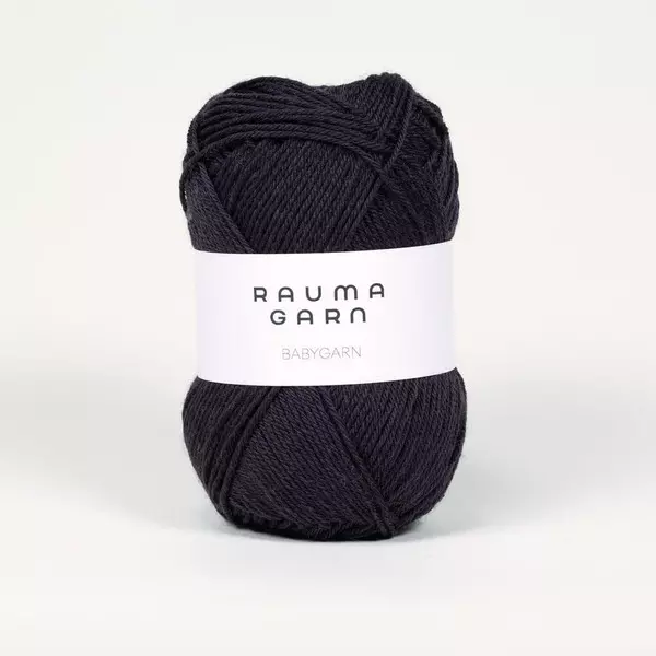 Rauma: Babygarn, 110, Sauesvart