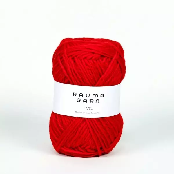 Rauma: Fivel, 124, Skarp rød