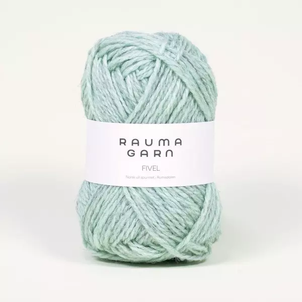 Rauma: Fivel, 301, Mintgrønn melert