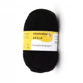 Regia: Forsterkningsgarn, 0001, Sort (Nytt Nr)