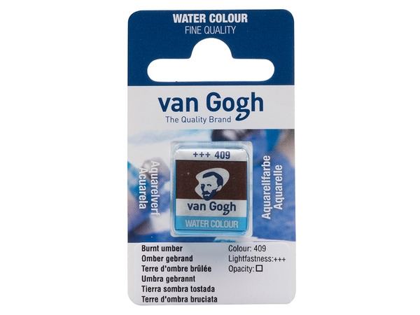 Van Gogh Akvarell H.Pan 409 Burnt umber