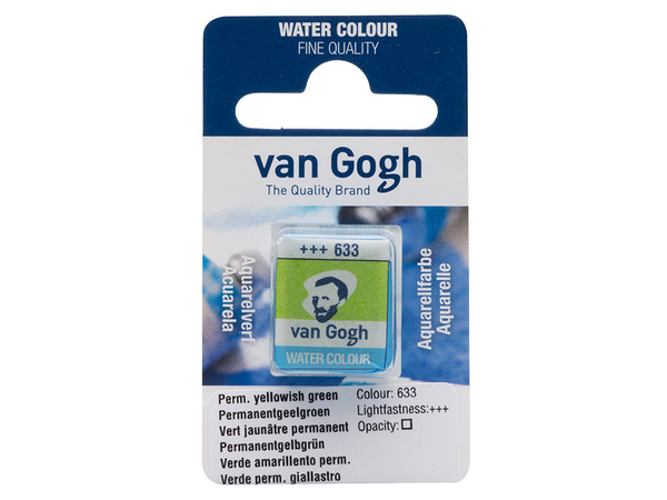 Van Gogh Akvarell H.Pan 633 Perm. yellow green