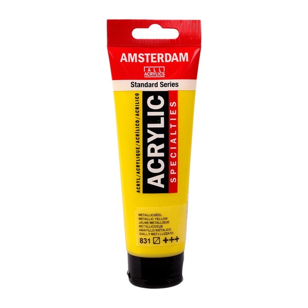 Amsterdam Standard 120ml - 831 Metallic Yellow
