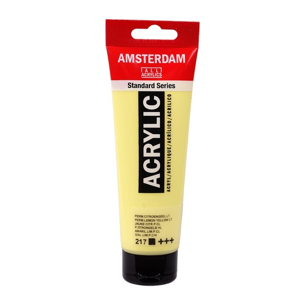 Amsterdam Standard 120ml - 217 Permanent Lemon Yellow Light