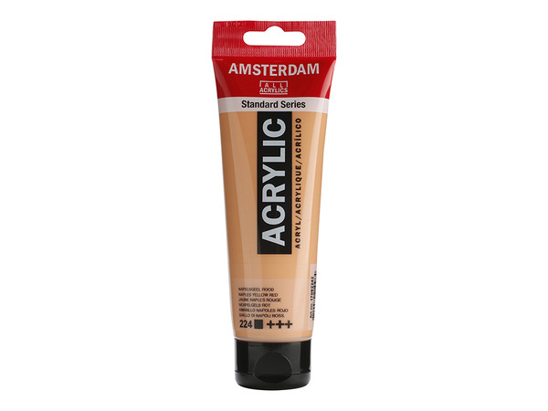 Amsterdam Standard 120ml - 224 Naples yellow red