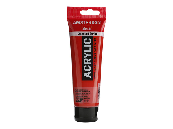 Amsterdam Standard 120ml - 396 Napthol red med.