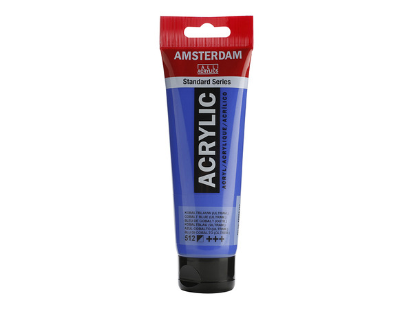 Amsterdam Standard 120ml – 512 Cobalt blue