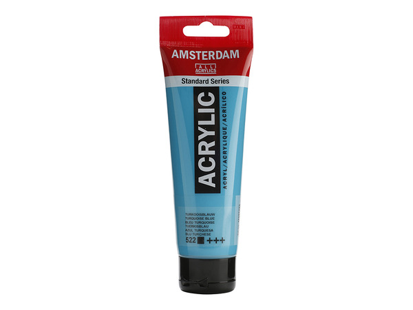 Amsterdam Standard 120ml - 522 Turquoise blue