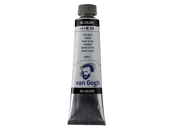 Van Gogh Olje 40ml - 104 Zinc white