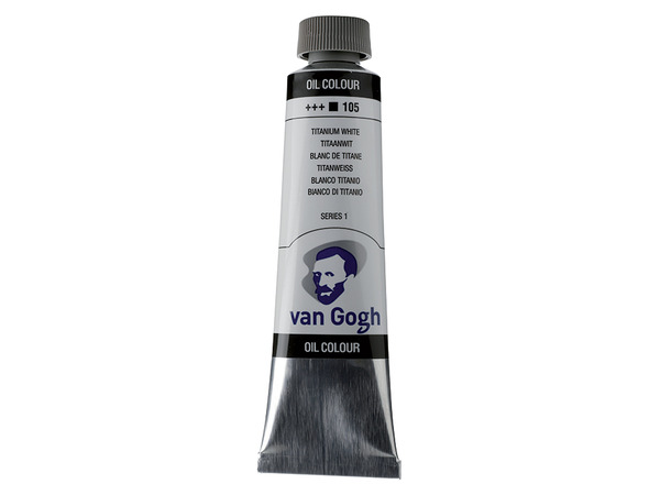Van Gogh Olje 40ml - 105 Titanium white