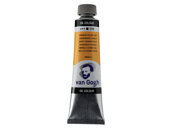Van Gogh Olje 40ml - 210 Cadmium yellow deep