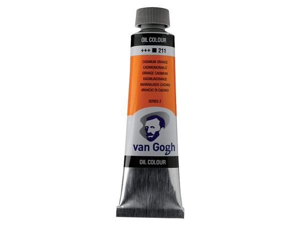 Van Gogh Olje 40ml - 211 Cadmium orange
