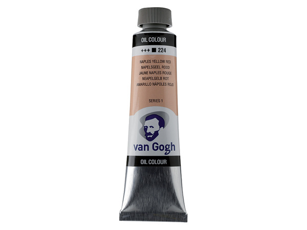 Van Gogh Olje 40ml - 224 Naples yellow red