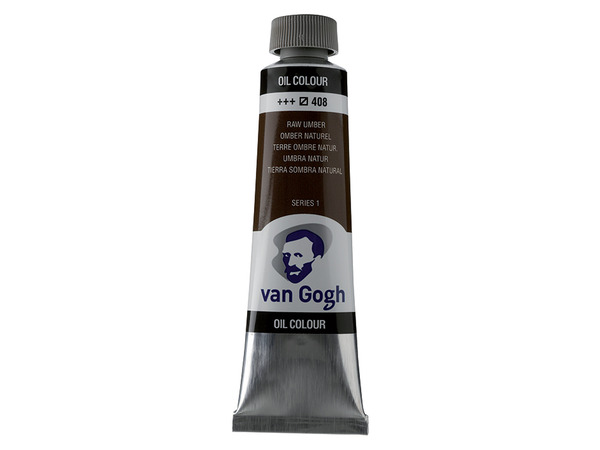 Van Gogh Olje 40ml - 408 Raw umber