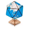 EWA: Icosahedral Globe Blue