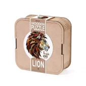 EWA: Box, Wooden Puzzle Lion L