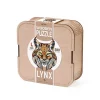EWA: Box, Wooden Puzzle Lynx L
