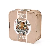 EWA: Box, Wooden Puzzle Lynx L