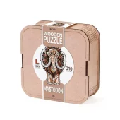 EWA: Box, Wooden Puzzle Mastodon L