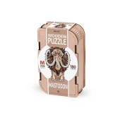 EWA: Box, Wooden Puzzle Mastodon M