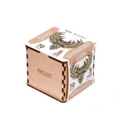 EWA: Box, Wooden Puzzle Owl S